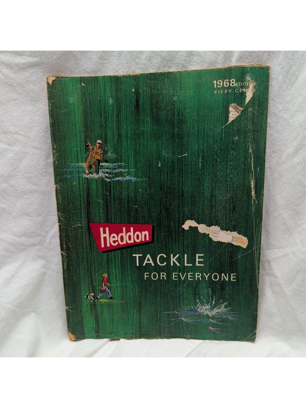 1968 First Daisy-Heddon 67 Page Color/BW Catalog of Fishing Tackle
